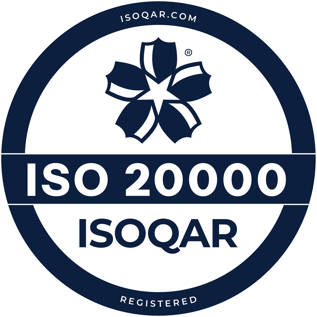 ISOQAR ISO 20000 seal