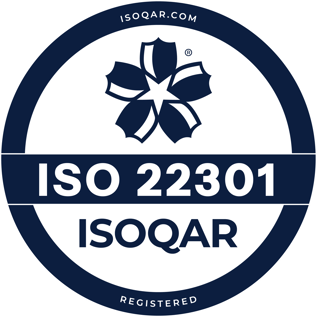 ISOQAR ISO 22301 seal