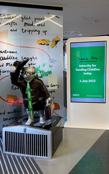 NSPCC London Base Intercity Thank You