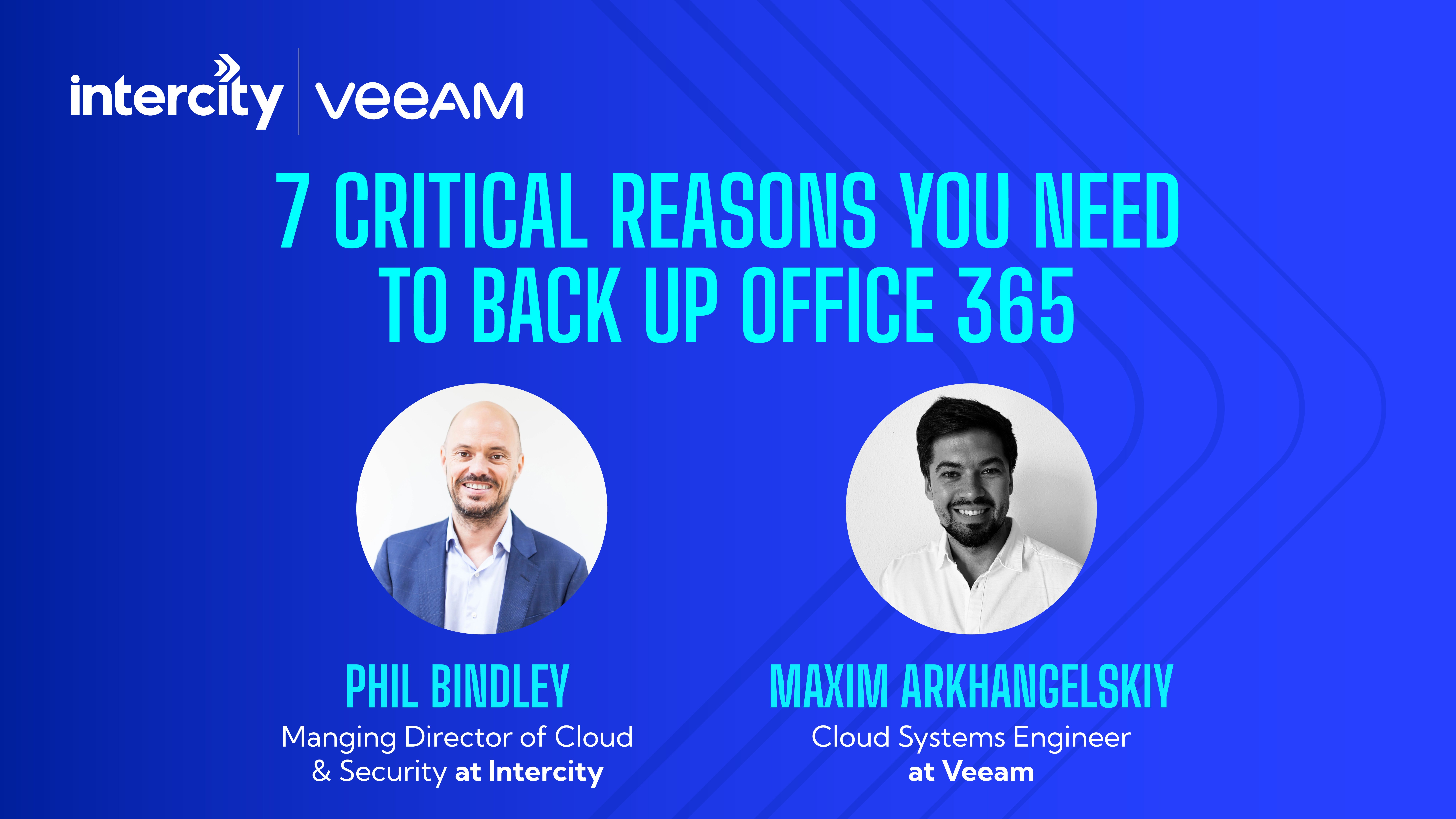 Veeam Office 365 webinar v2