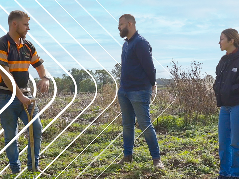 farmer digging earth, small business, feature