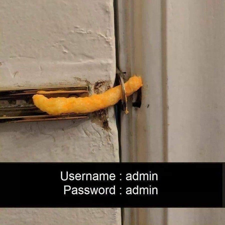 Password, let's try 'Password' | Online Security - Intercity