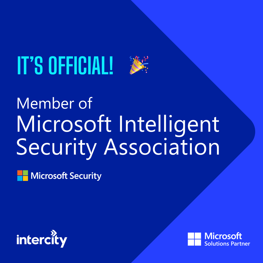 Intercity joins the Microsoft Intelligent Security Association (MISA)